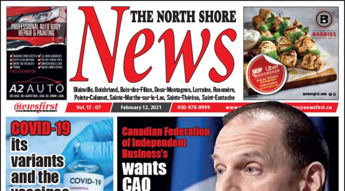 North Shore News 17-07 Front page of The North Shore News.