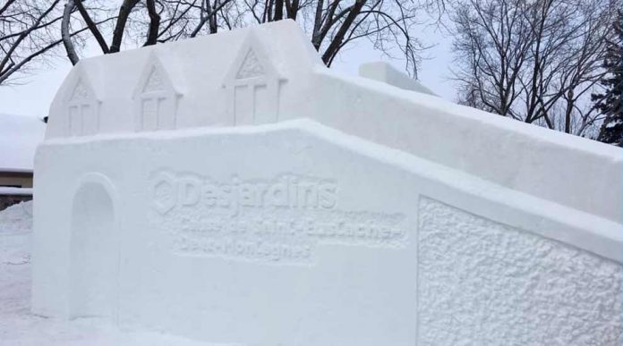 Winter festivities in Saint-Eustache: we play outside!