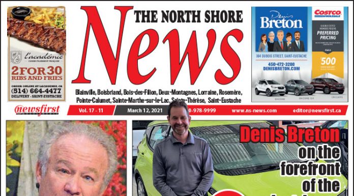 North Shore News 17-11 Front page of The North Shore News.