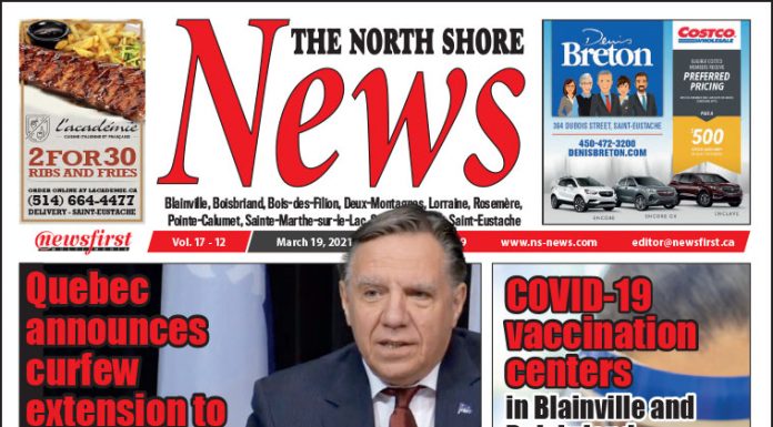 North Shore News 17-12 Front page of The North Shore News.