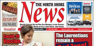 North Shore News 17-13 Front page of The North Shore News.