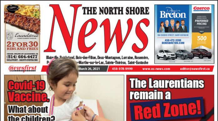 North Shore News 17-13 Front page of The North Shore News.