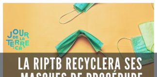 Thérèse-De Blainville PD recycles masks