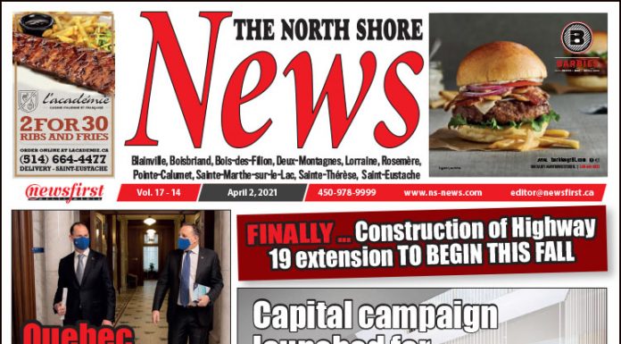 North Shore News 17-14 Front page of The North Shore News.