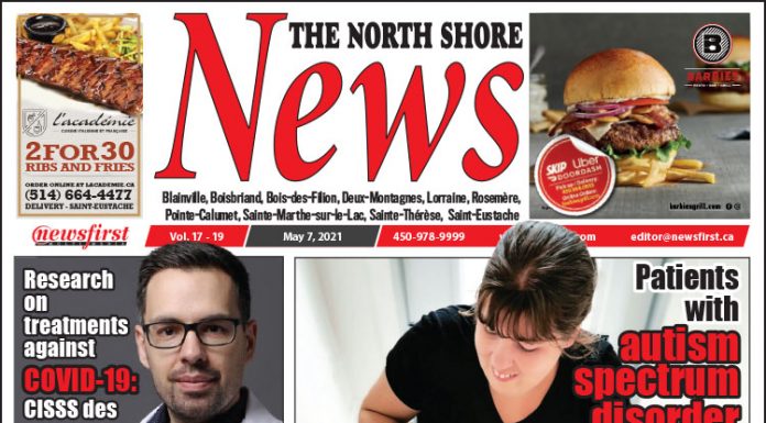 North Shore News 17-19 Front page of The North Shore News.