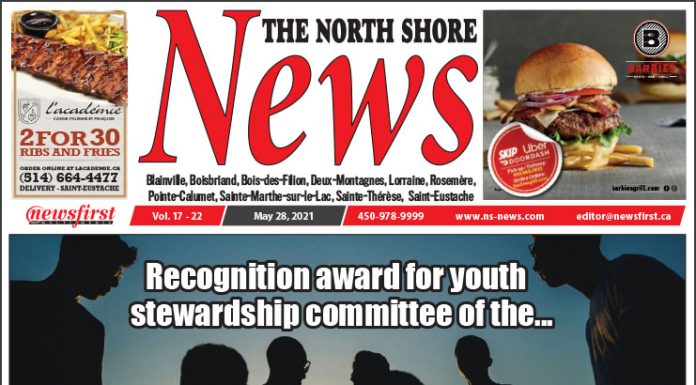 North Shore News 17-22 Front page of The North Shore News.
