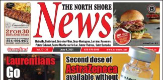 North Shore News 17-23 Front page of The North Shore News.