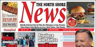North Shore News 17-24 Front page of The North Shore News.