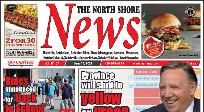North Shore News 17-24 Front page of The North Shore News.