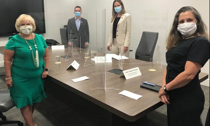 The Deputy Prime Minister of Canada visits Boisbriand
