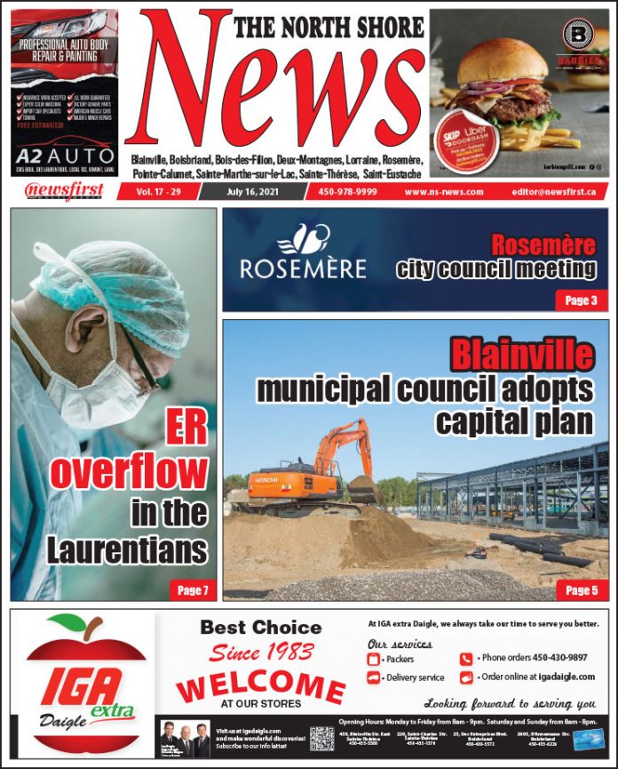 North Shore News 17-29 Front page of The North Shore News.