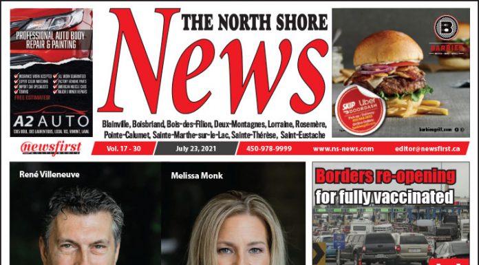 North Shore News 17-30 Front page of The North Shore News.