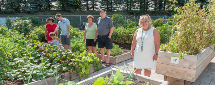 A second community garden at Parc Filion