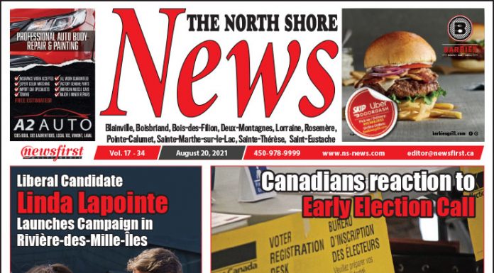North Shore News 17-34 Front page of The North Shore News.