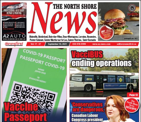 North Shore News 17-37 Front page of The North Shore News.