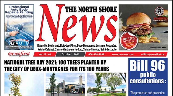 North Shore News 17-40 Front page of The North Shore News.