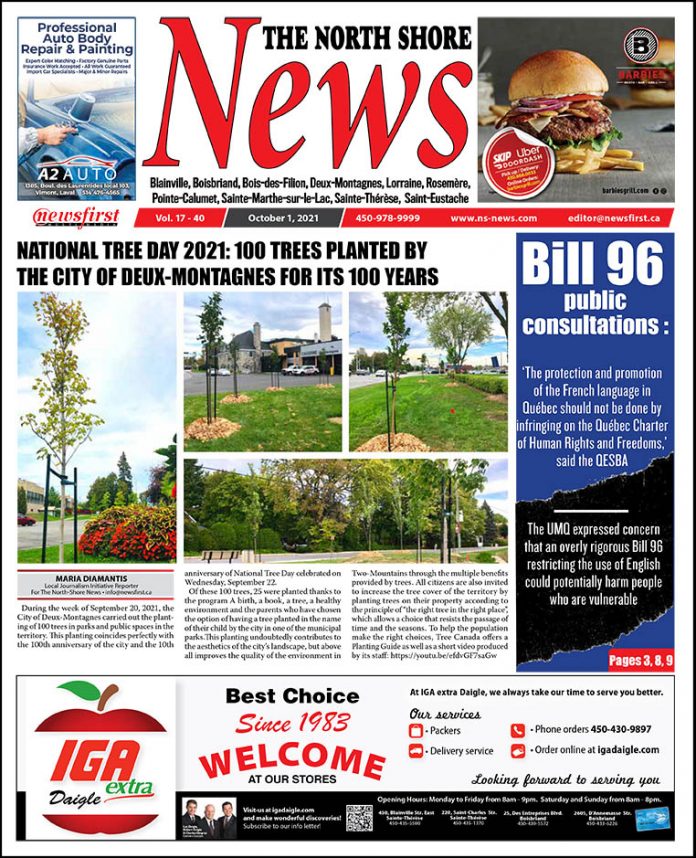 North Shore News 17-40 Front page of The North Shore News.