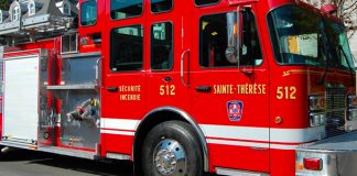 Meeting the Sainte Thérèse Fire Department