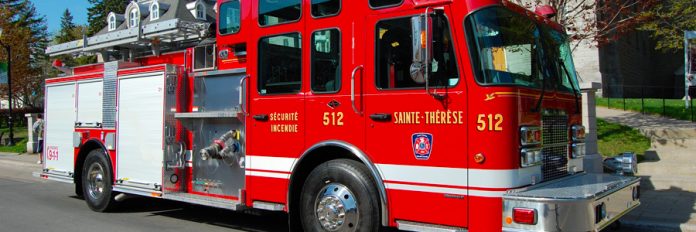 Meeting the Sainte Thérèse Fire Department