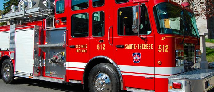 Meeting the Sainte Thérèse Fire Department
