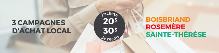 Massive local buying campaign in the Laurentians