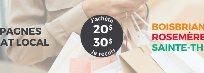 Massive local buying campaign in the Laurentians