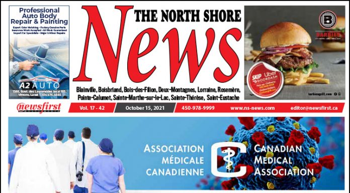 North Shore News 17-42 Front page of The North Shore News.