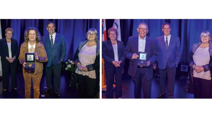 Two citizens appointed to the Order of Saint-Eustache