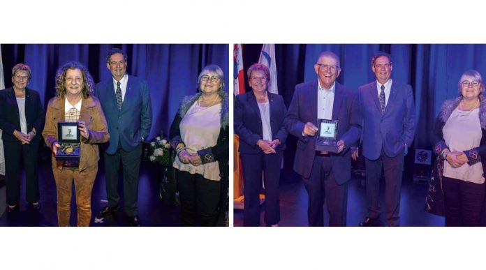Two citizens appointed to the Order of Saint-Eustache