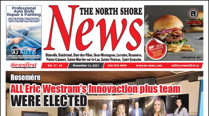 North Shore News 17-46 Front page of The North Shore News.