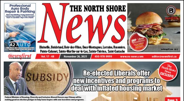 North Shore News 17-48 Front page of The North Shore News.