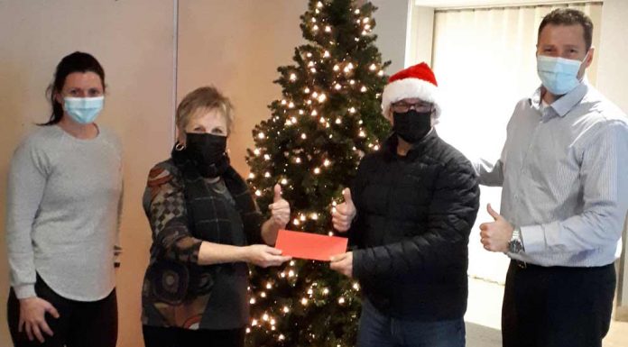 Father Christmas race: $900 donation to the Saint-Eustache Vulnerability Fund