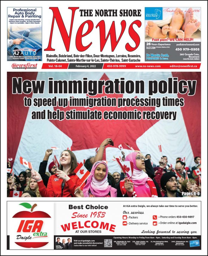 The North Shore News volume 18-04 Front page of The North Shore News.