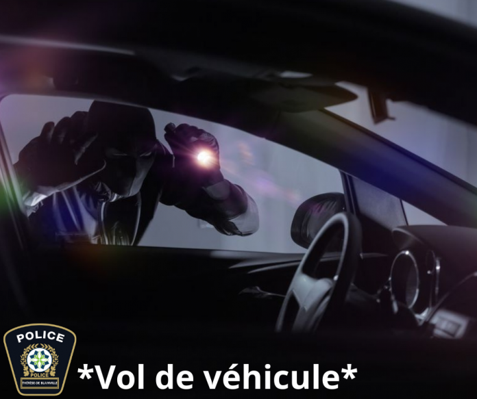 Search of a stolen car warehouse in Boisbriand