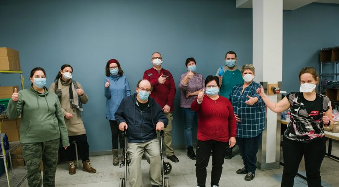 More gargling screening tests thanks to interns