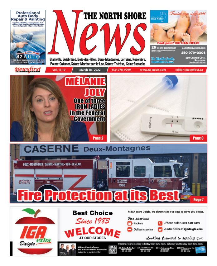 The North Shore News volume 18-10 Front page of The North Shore News.