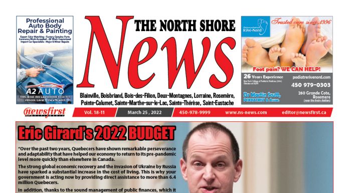The North Shore News volume 18-11 Front page of The North Shore News.