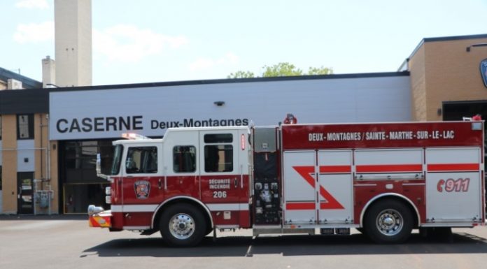 Near-perfect score for the Deux-Montagnes fire department