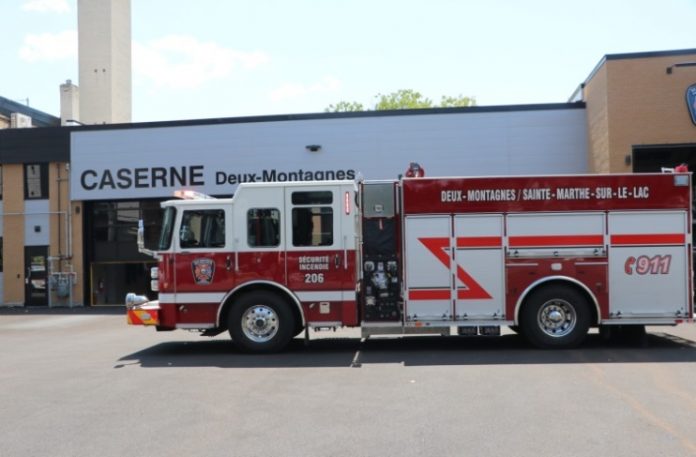 Near-perfect score for the Deux-Montagnes fire department