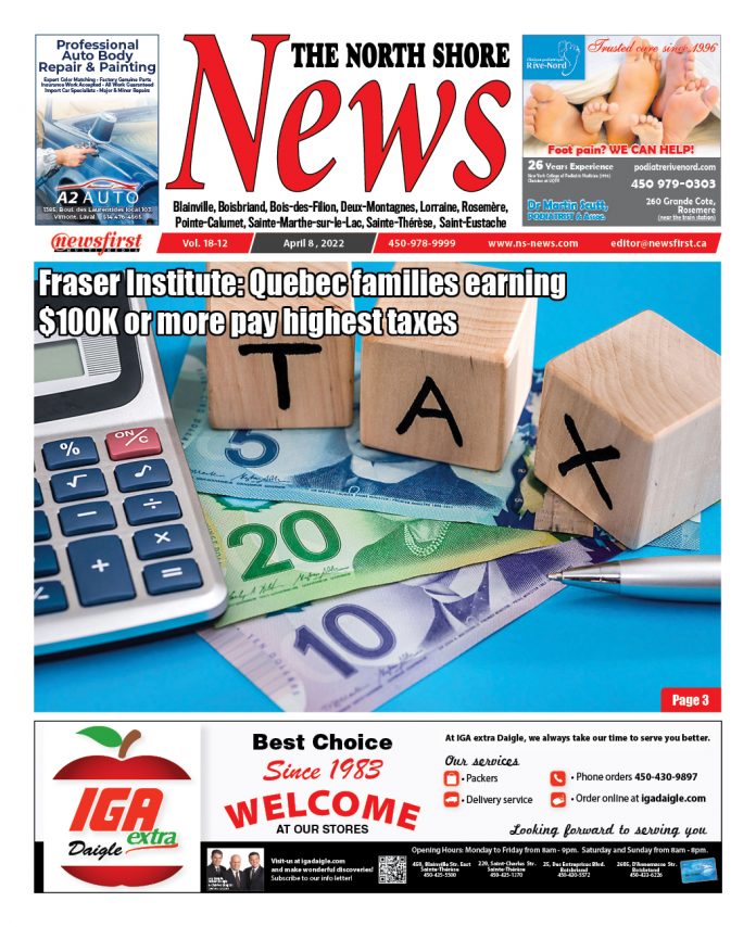 The North Shore News volume 18-13 Front page of The North Shore News.
