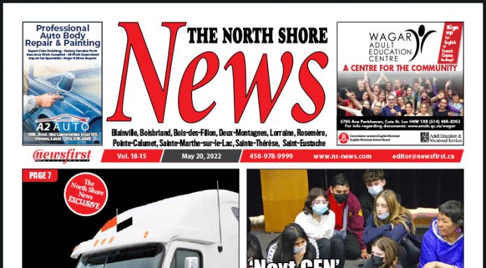 The North Shore News volume 18-15 Front page of The North Shore News.