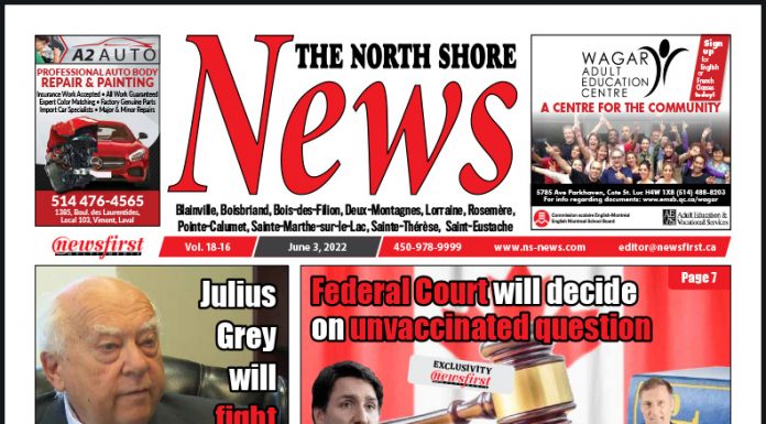 The North Shore News volume 18-16 Front page of The North Shore News.
