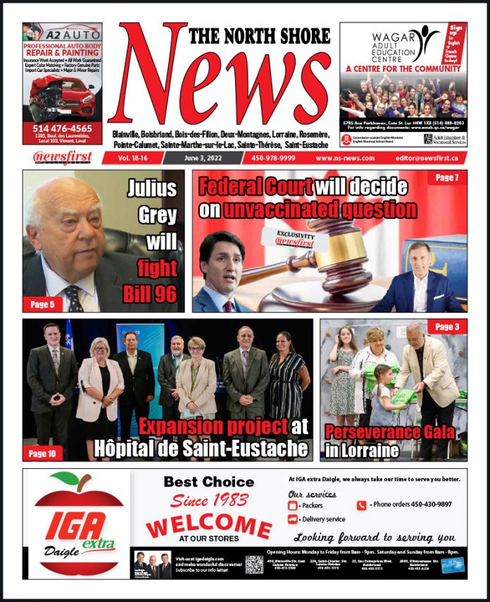 The North Shore News volume 18-16 Front page of The North Shore News.