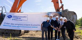 Medicom sets up its new factory in the Innoparc Albatros