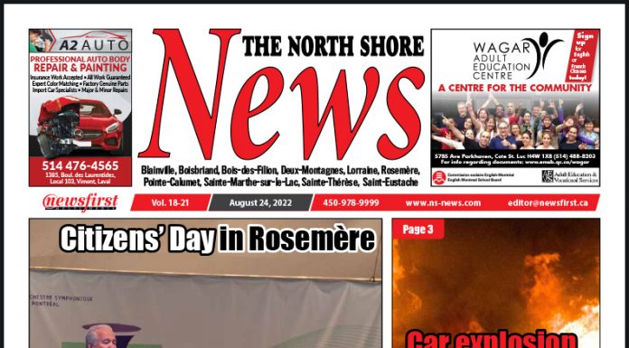 The North Shore News volume 18-21 Front page of The North Shore News.