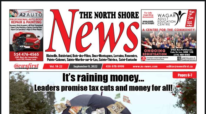 The North Shore News volume 18-22 Front page of The North Shore News.