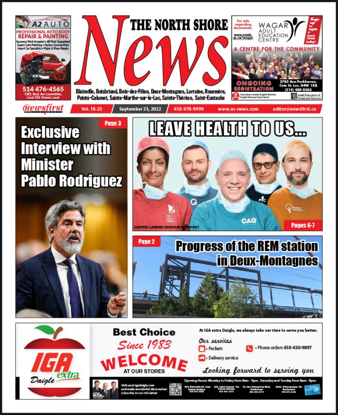 The North Shore News volume 18-23 Front page of The North Shore News.