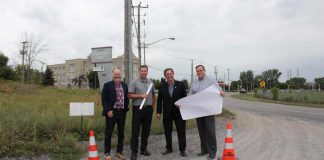 Works to redevelop rue Dubois into an urban boulevard at Saint Eustache