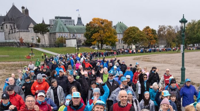 A special walkathon in Rosemère