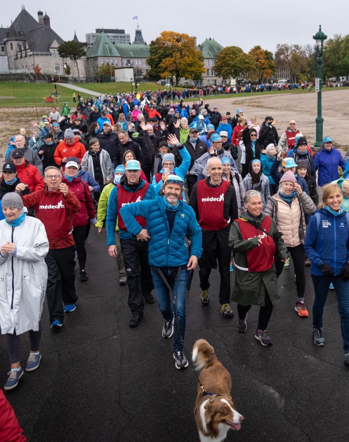 A special walkathon in Rosemère